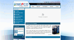 Desktop Screenshot of nefcoindia.com
